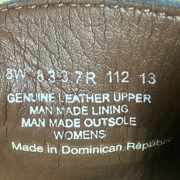 Timberland Earthkeepers Womens Blue/Brown Leather Lace Up Casual Shoes SZ US 8W - Picture 11 of 11